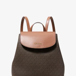 Michael Kors MAYA フラップ バックパック ミディアム - MKシグネチャー