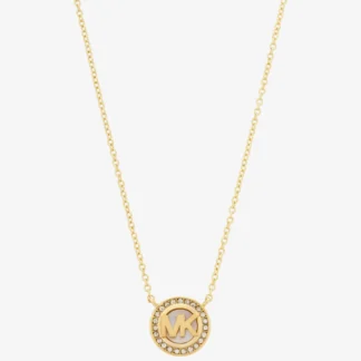 Michael Kors マザーオブパール ロゴ ペンダント